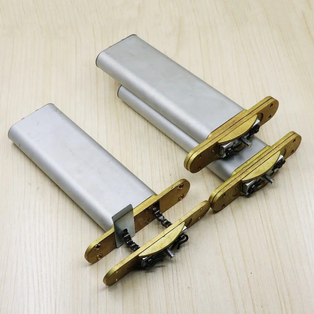 Concealed hydraulic jamb door closer