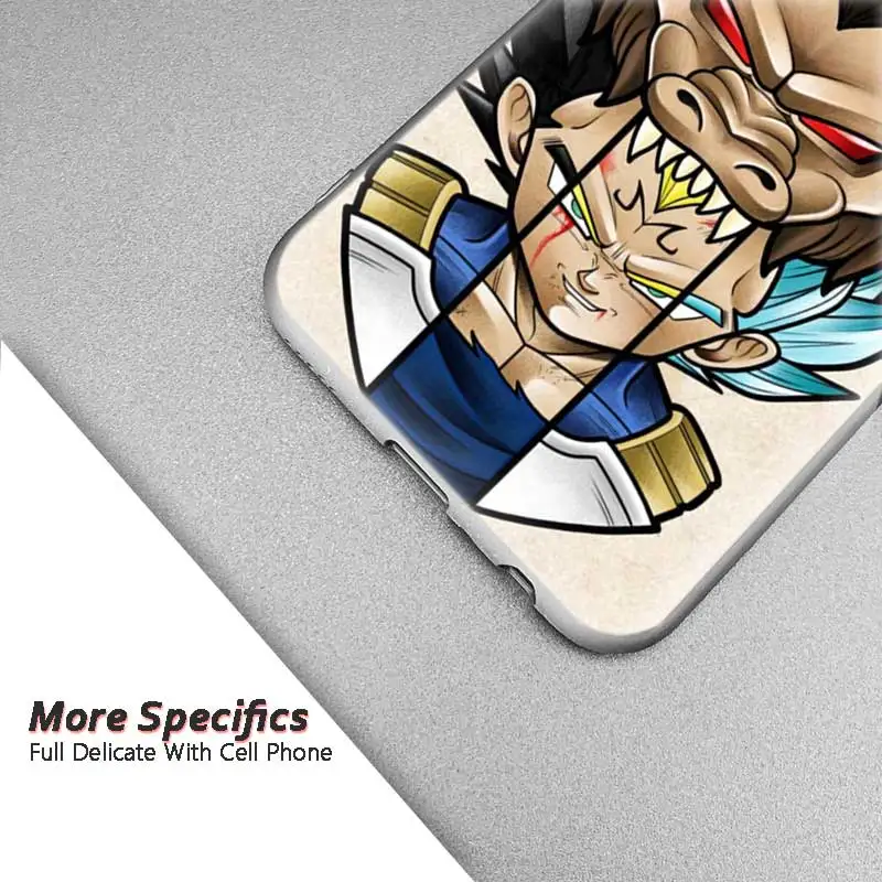Hot Sale Europe Anime Goku Frosted TPU Mobile Phone Silicon Case for iPhone 11 12 Soft Durable Phone Cover