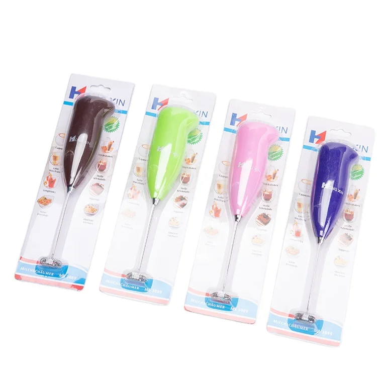 Fashion Design Kitchen Stainless Steel coffee Milk Frother Egg Beater Whisk for Home and office
