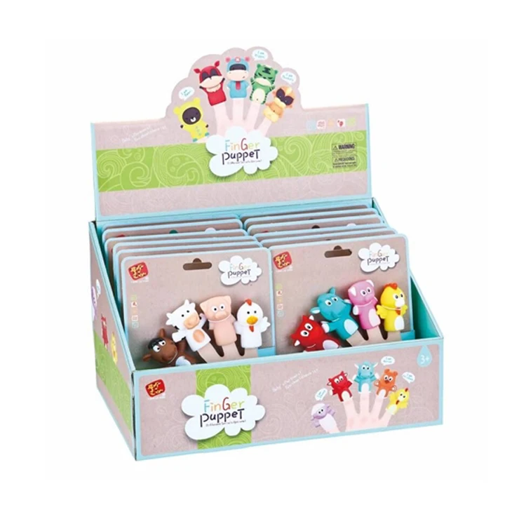 Baby Educational Toy Animal Mini Finger puppets Toys