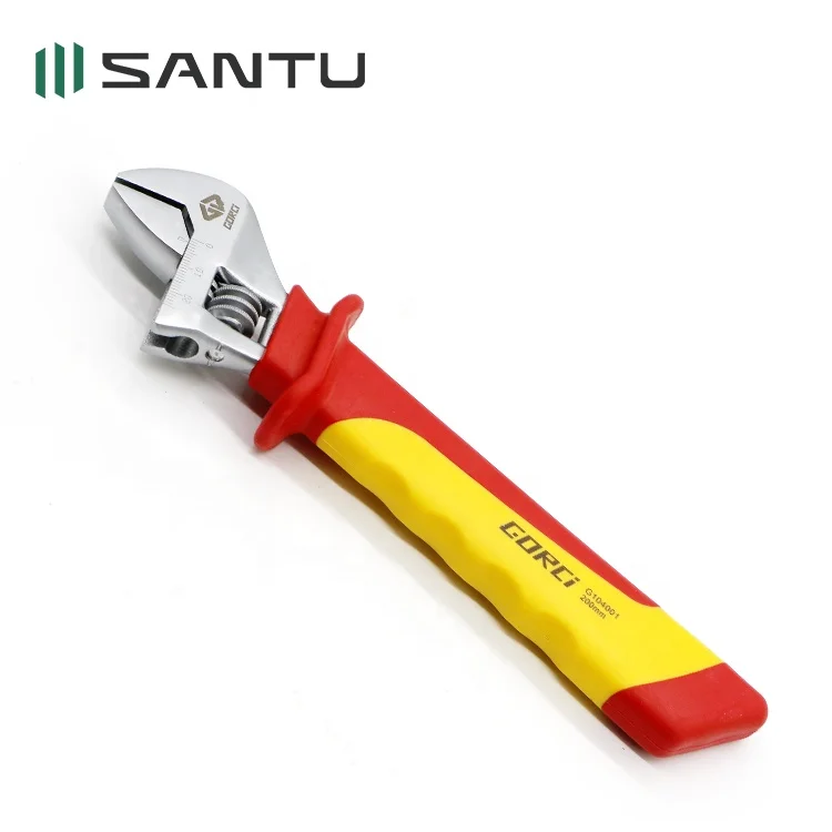 Santu 6/8/10/12 дюймов G104000-G104003 1000 В VDE электрические ручные инструменты многофункциональный изолированный Регулируемый ключ