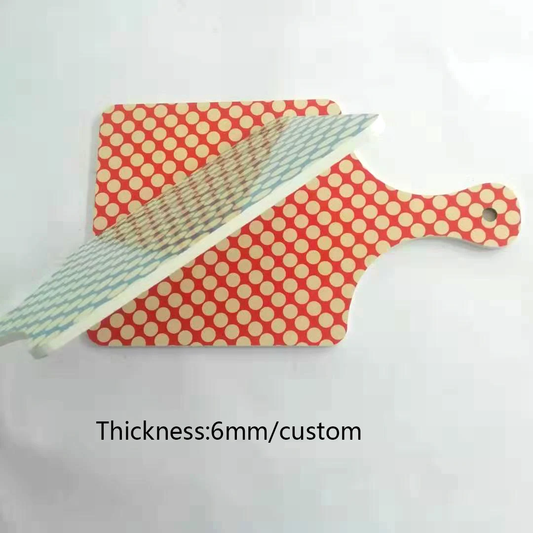 Factory Supplying Professional Customized Printed MDF Melamine  Chopping Block Cutting Board