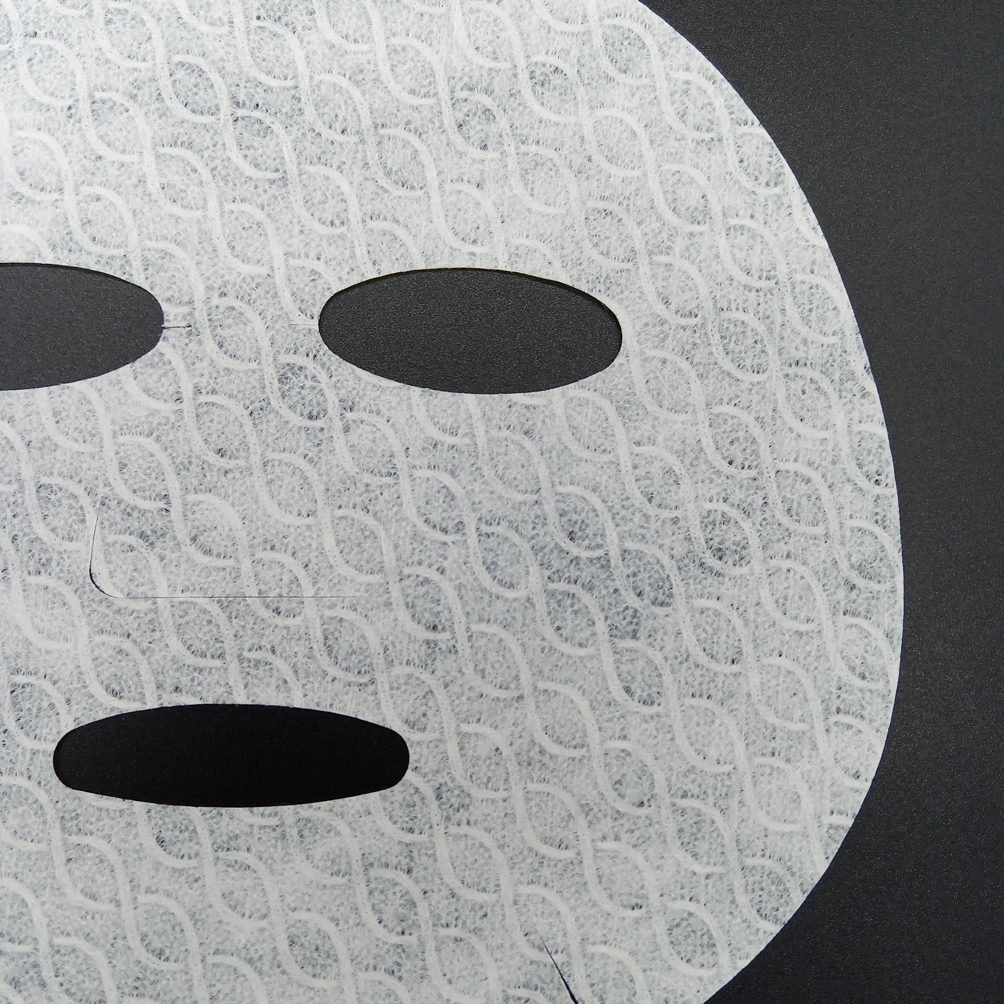 55gsm  100% pure white cotton pulp cotton Diy  natural spa skin care spunlace nonwoven facial mask sheet