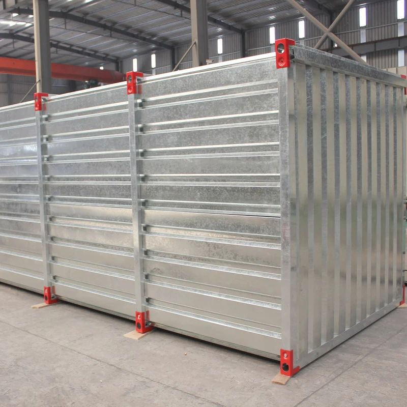 low cost made in China steel storage container prefab house