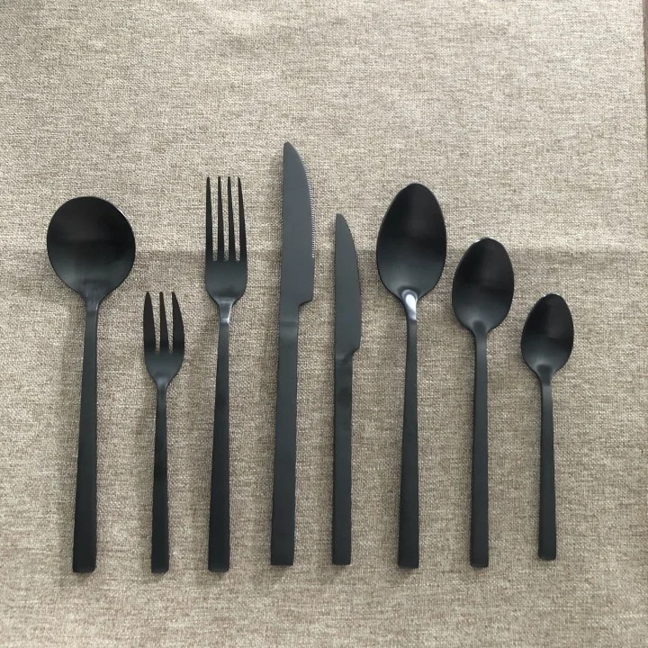 Wedding 18/10 Stainless Steel Gold Cutlery Set Flatware, Golden Cutlery, Matte Gold Cutlery