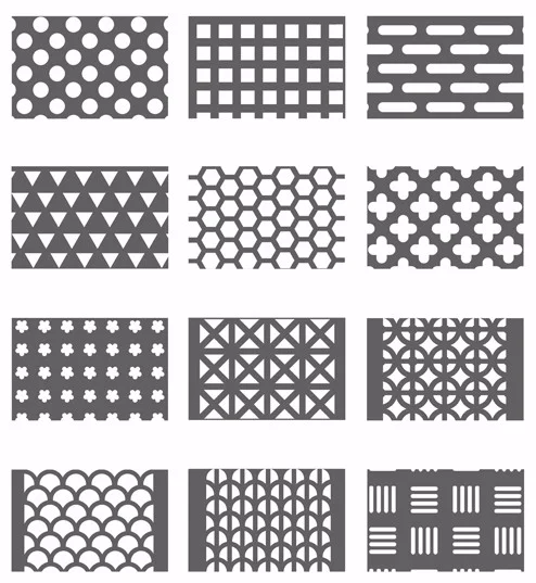 High Quality 0.3-25mm Round Hole Punched Metal Plate Stainless Steel Perforated Metal Mesh