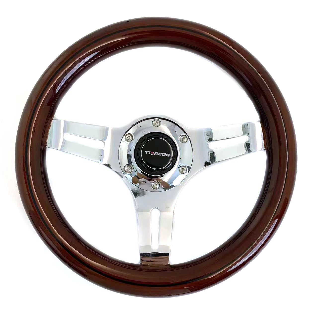 TIYPOR new design 290mm go kart classic solid wood Japanese car modified steering wheel