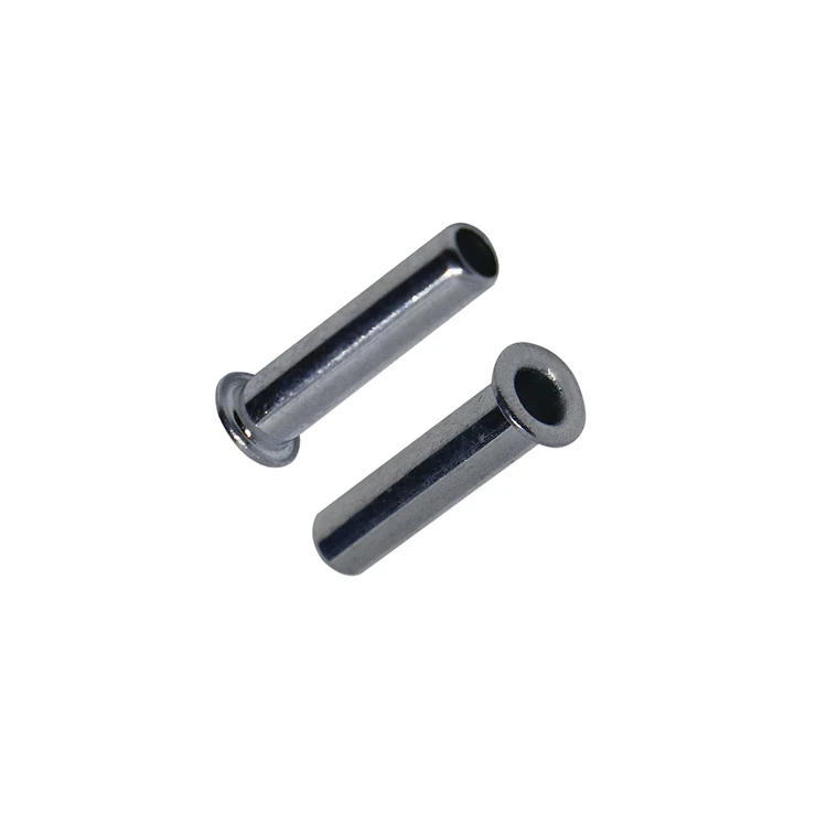 
Custom Flat Head Aluminum Copper Brass Semi Tubular Hollow Metal Rivets 