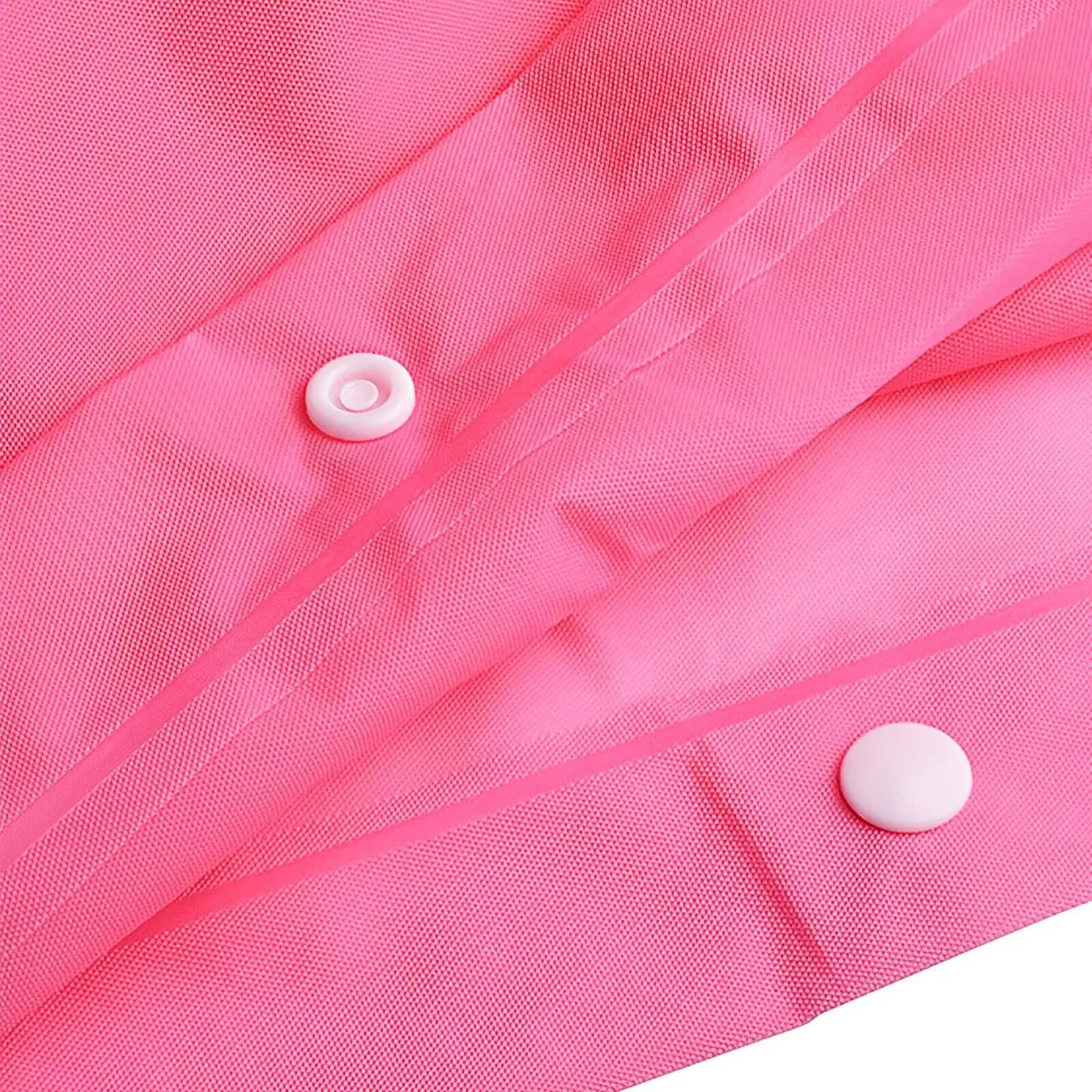 EVA Raincoat Unisex Reusable Rain Coat Jacket Drawstrings Adult Hooded Poncho