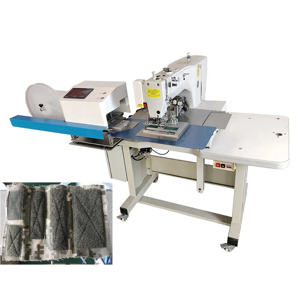 name tape automatic sewing garment making automatic industrial sewing machine with fabric conveying