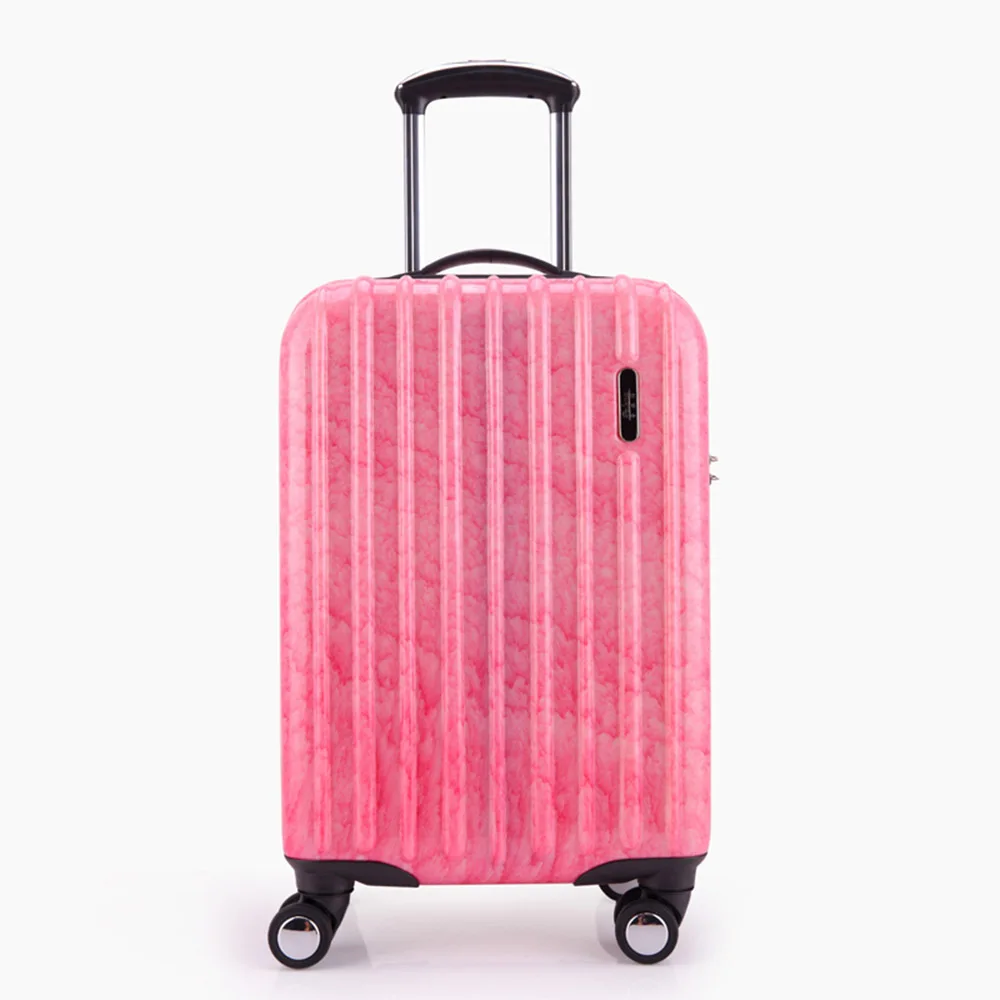 zipper Stone lines PC lock 4 Wheels travel hard shell equipaje para nios business trolley suitcase