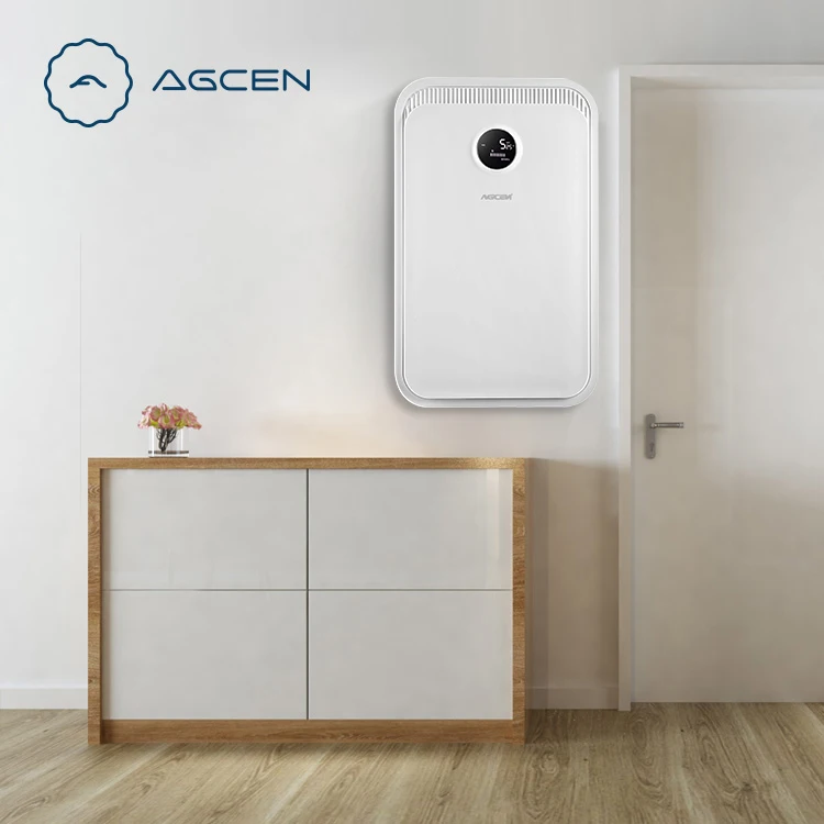 Agcen OEM ODM wall mounted energy recovery Wall Mounted Fresh Air Ventilation System with HEPA filter