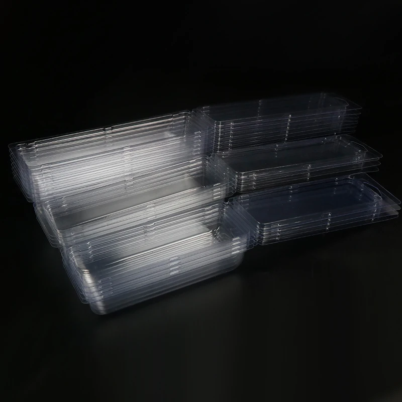 Plastic Boxes For Fish Custom Soft Bait Lure Packaging Tray Bait Box Packaging For Fishing Lures Clamshell Packaging