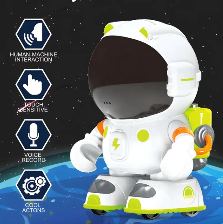 Hot sale Touch Sensor Switch Voice Remote Control RC Programmable AI Intelligent Smart Interactive Robot Toy For Kids