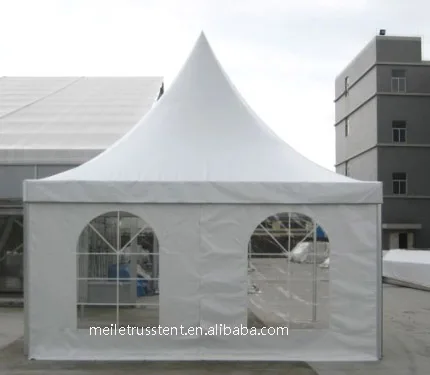 Outdoor 5x5 6x6 Pop Up Garden Gazebo Pagoda Awning Aluminum PVC Trade Show Tent Waterproof Wedding Exhibition Promotion Tent
