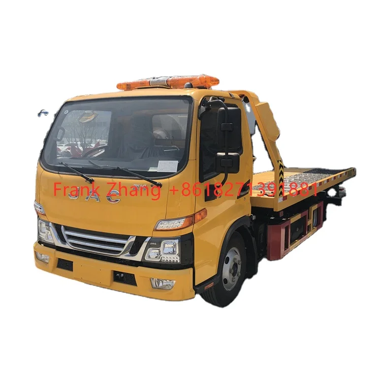 4x2 JAC 3 tons recovery truck for sale