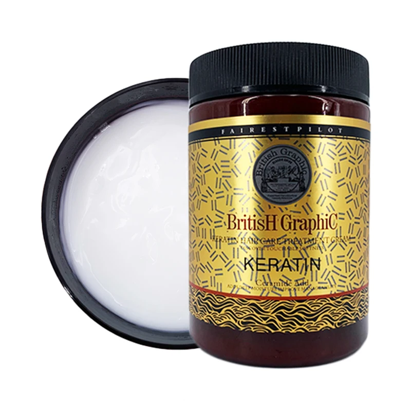OEM Professional Hair Care Moisturizing Repair Natural keratin  5 kg hair mask 8 second 550 ml