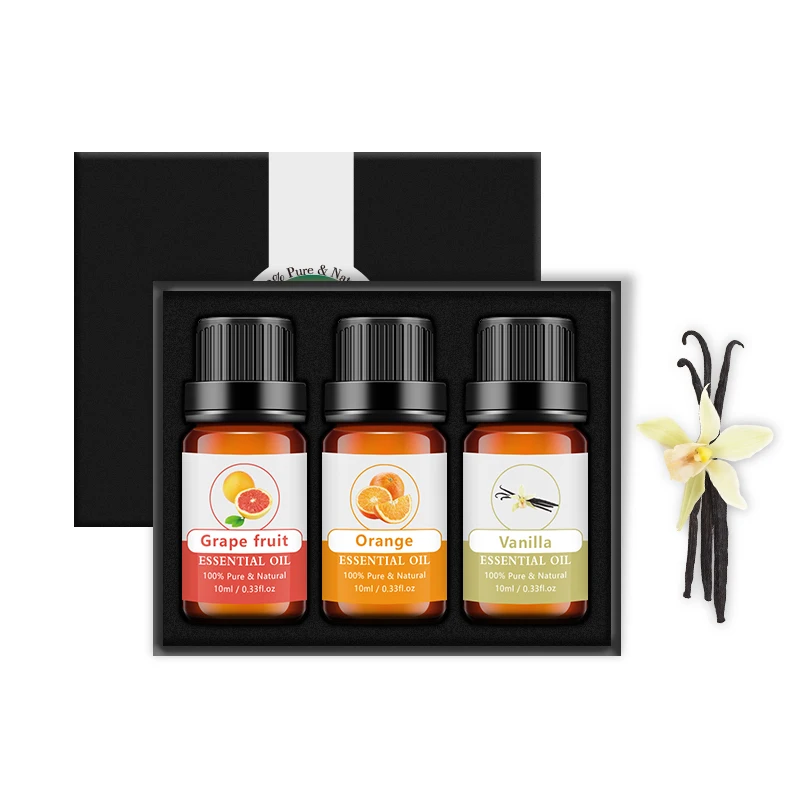 Amazon vendor wholesale prices message sleep body 100% natural organic pure fragrance aromatherapy essential oil set gift boxes