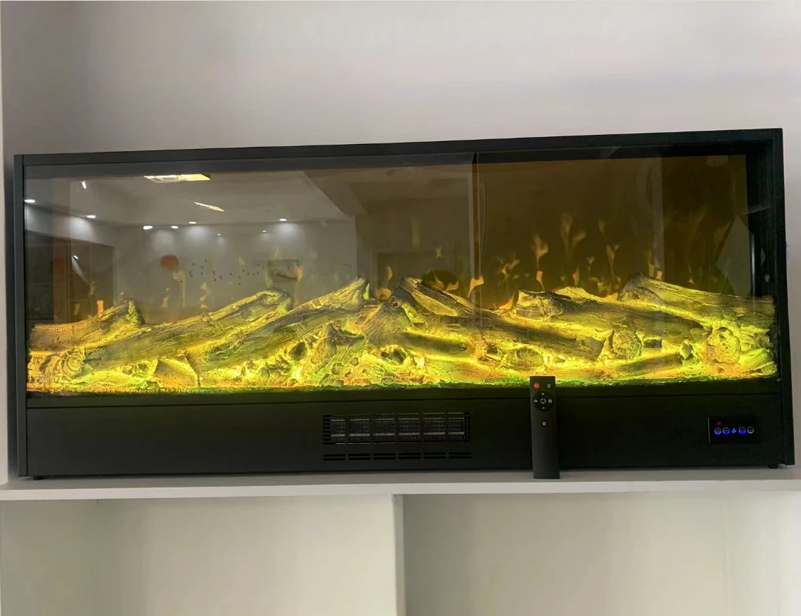 3d Flame Insert Electric Fireplace Customized Remote Control Energy Saving Muti Colors Inserted Led Electric Fireplace CE JN