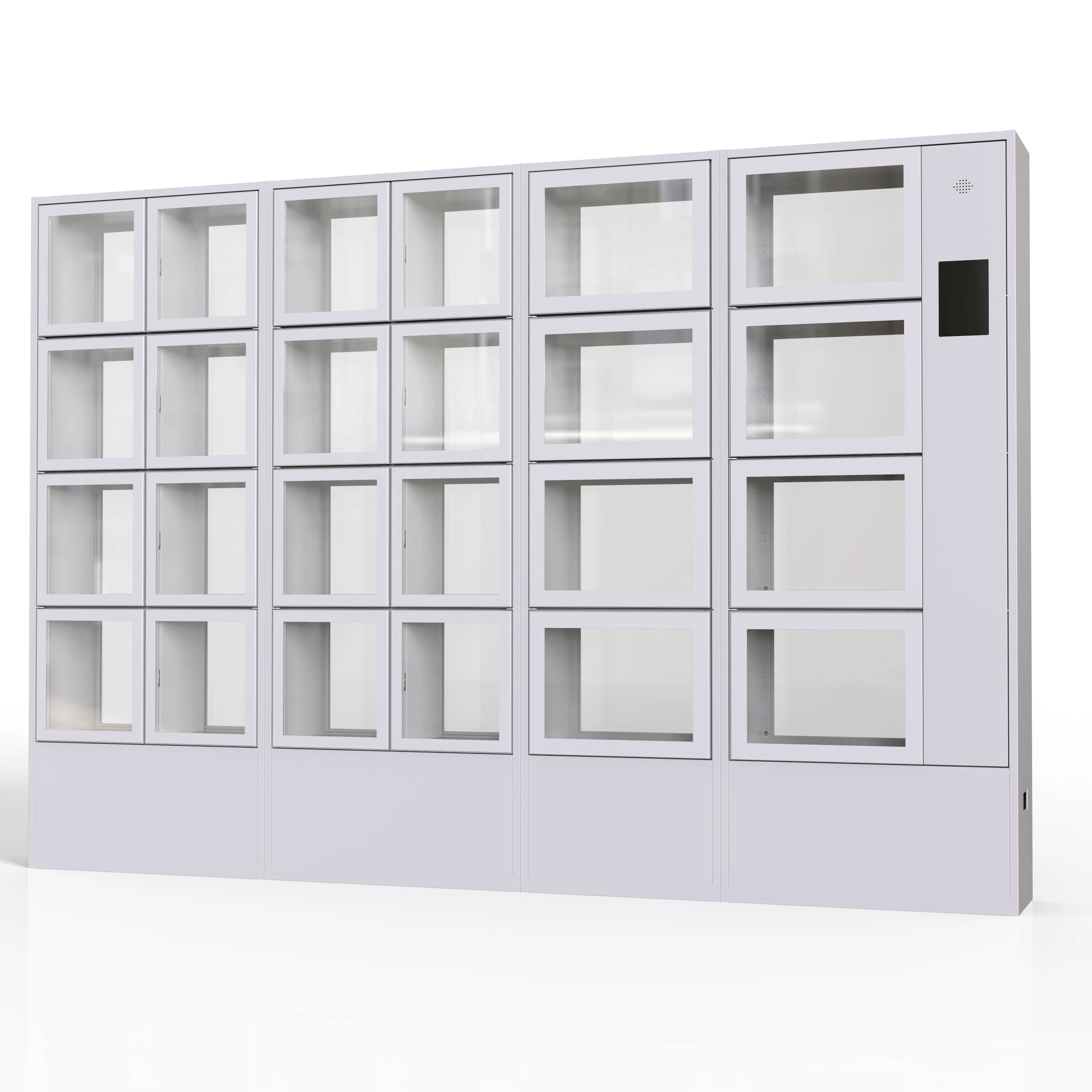 Take-out industry food warmer delivery locker