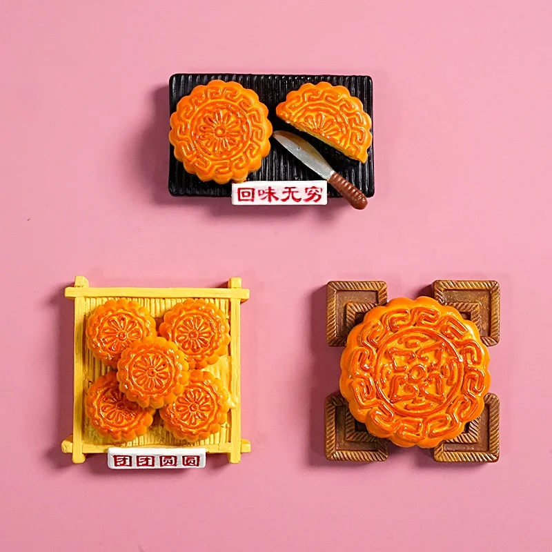 Food Refrigerator Magnets, Cute 3D Magnets for Fridge Funny Home Decoration for Kitchen Office Dry Erase Board Whiteboard Magnet