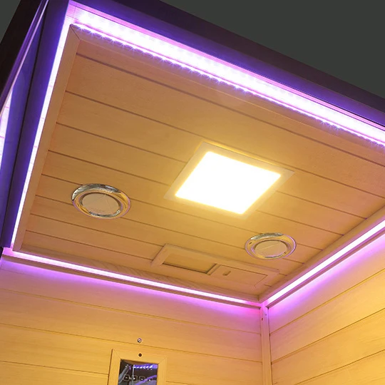 High Quality Traditional Indoor Infrared Sauna Home Dry and Shower Combined Room