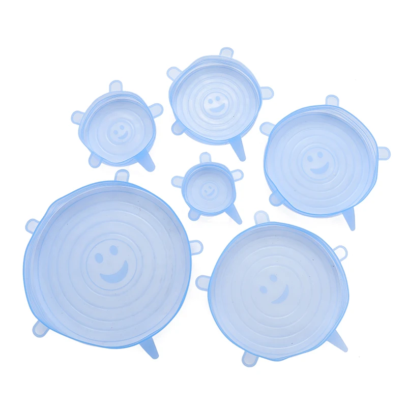 Hot Sale household 100g Reusable Food Grade Preservative Stretch Film Stretch Silicone Food Covers