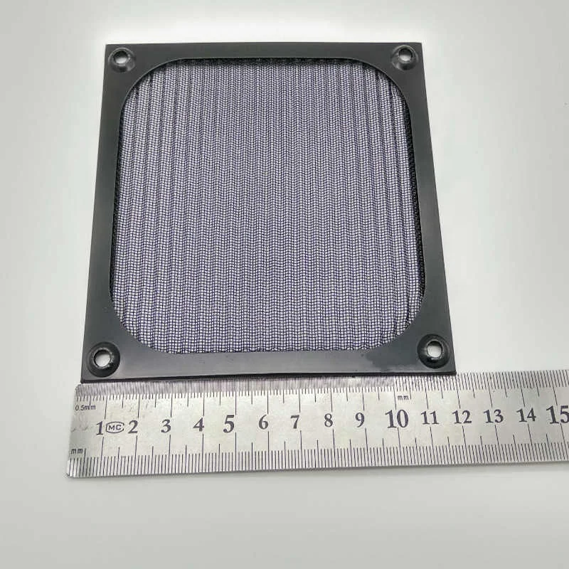 Stainless steel Metal Cooling Fan Grill Cover Radiating Protective Cover Net Filter Guard 120mm Fan Net