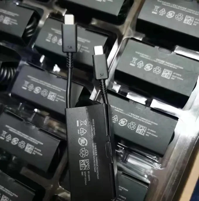 High speed 5A USB C cables for Samsung galaxy S20 S21 Note20 Note10 Cable Type c to Type c Fast Charging Data link line