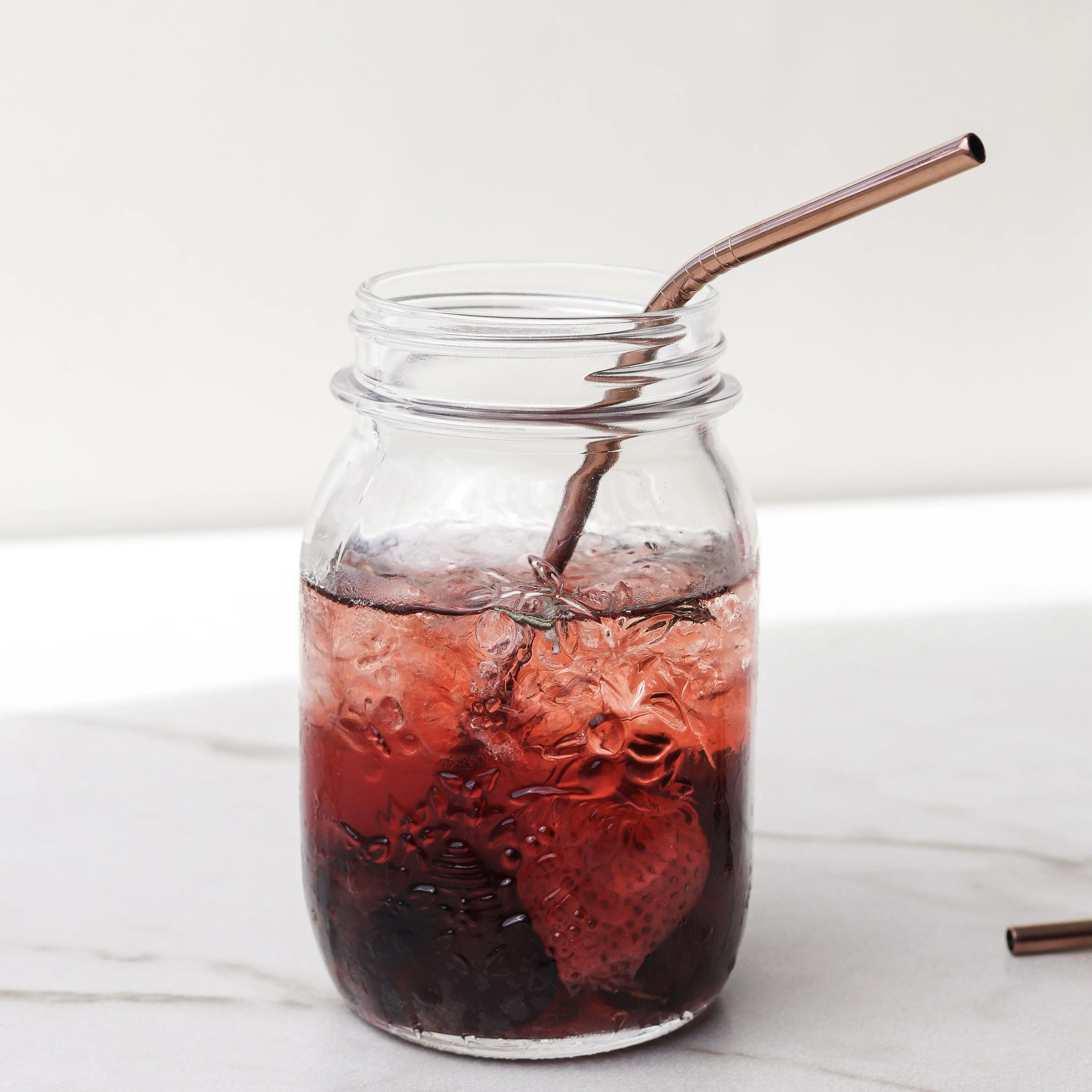 Stainless Steel Straw Logo Metal Reusable Eco Friendly Drinking Straws Brush Bag Set For Drinks