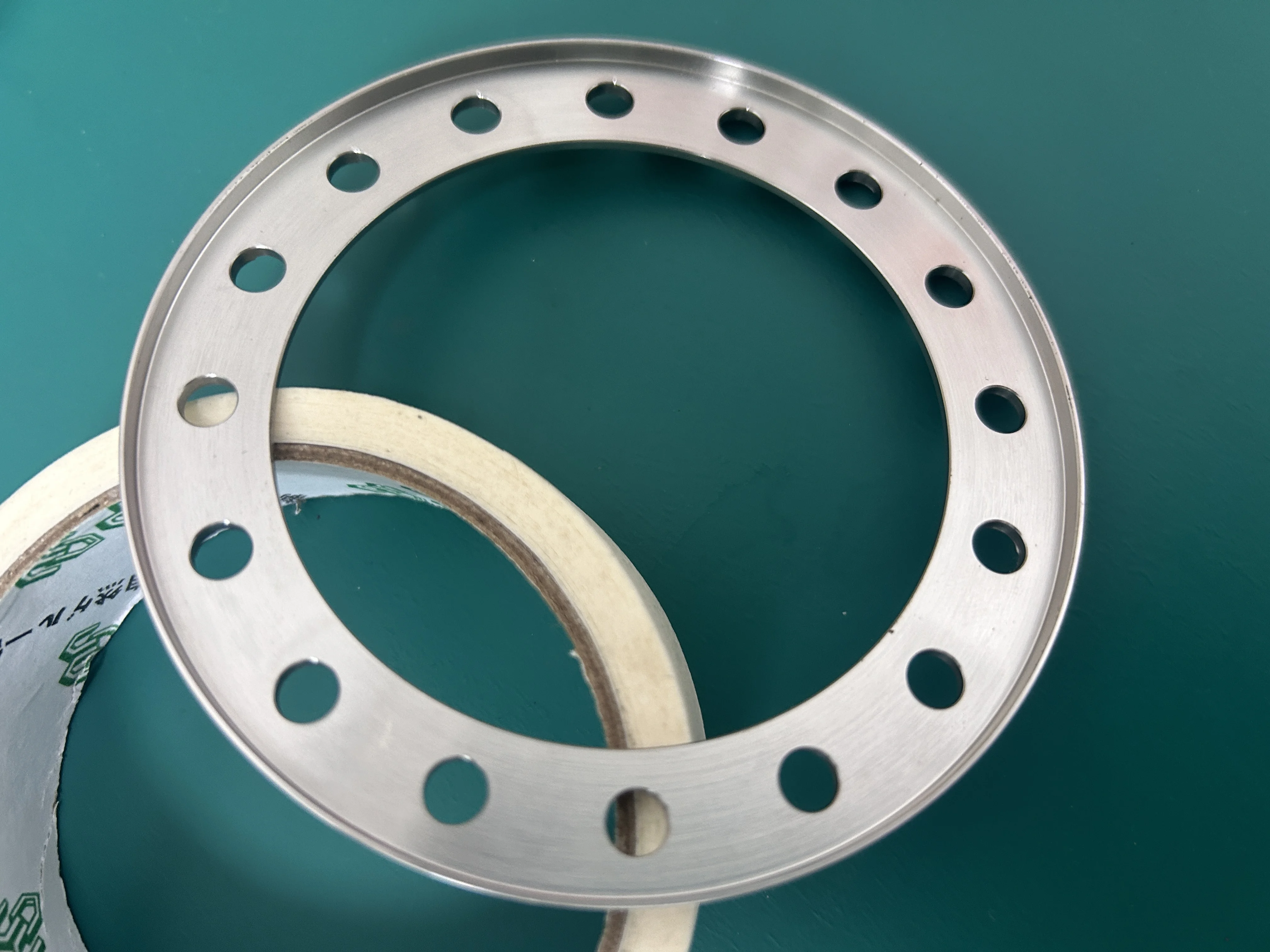 Custom Precision CNC Turning Drilling Service CNC Machining Large Stainless Steel Flange Ring turning cnc machining parts