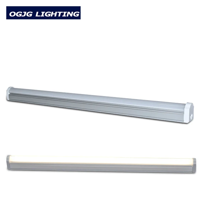 replace T5 T8 fluorescent luminaire  indoor commercial 2ft 4ft 5ft connectable single tube led light