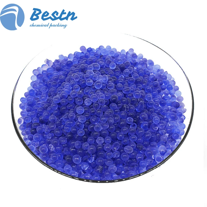 2-4mm Color Changing Blue/White/Orange Silica Gel Particles Desiccant Moisture Absorption for Transformer