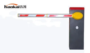 High quality electronic road red light and  automatic boom 6m manual dc 24v barrier gate