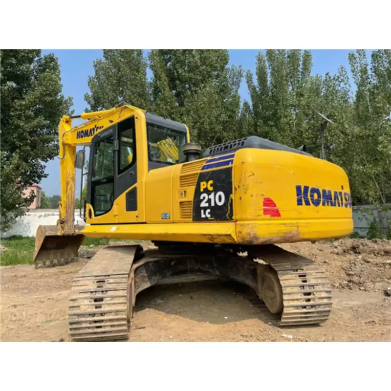 Состояние экскаватора-хороший гидравлический гусеничный экскаватор Komatsu K210lc б/у