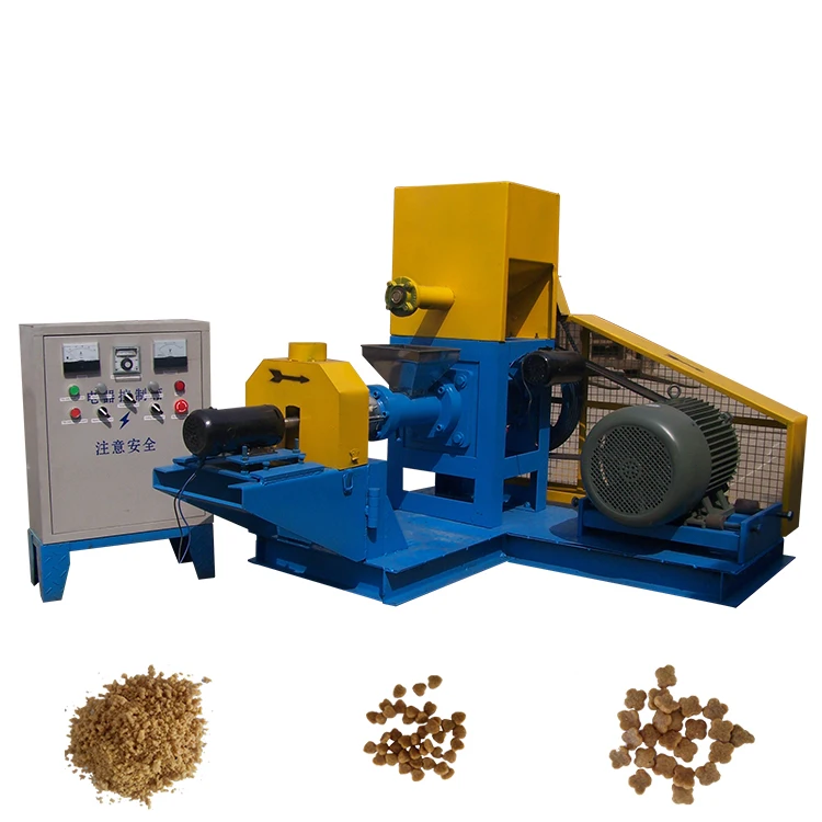 Best Fish Feed Pellet Machine Price Catfish Koi Carp Shrimp Trout Crab Tilapia Dog Cat Pet Food Floating Fish Feed Pellet Mill