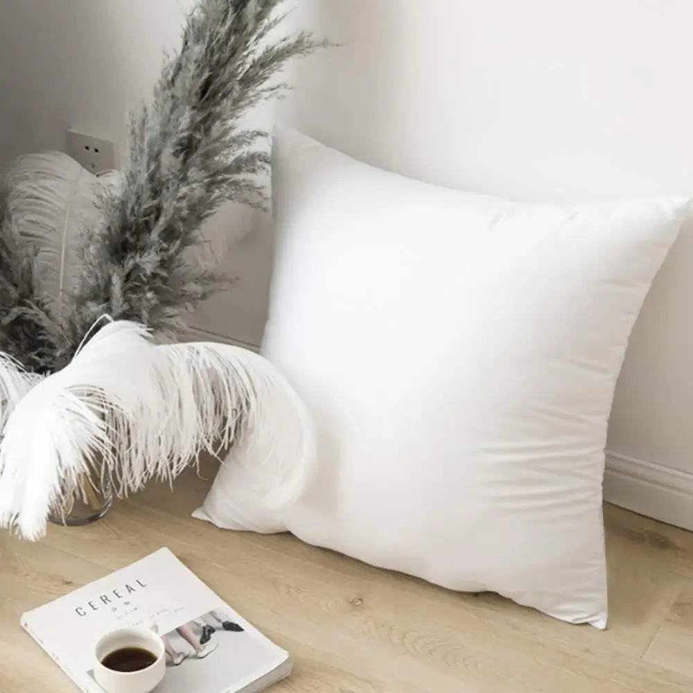 
Cheap Throw Pillow Inserts Hypoallergenic Square Form Sham Stuffer 18 x 18 inches 