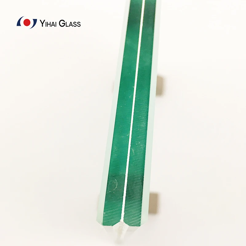 Building Glass Custom Clear Tinted Glass Tempered Laminated Glass For Building Window Railing