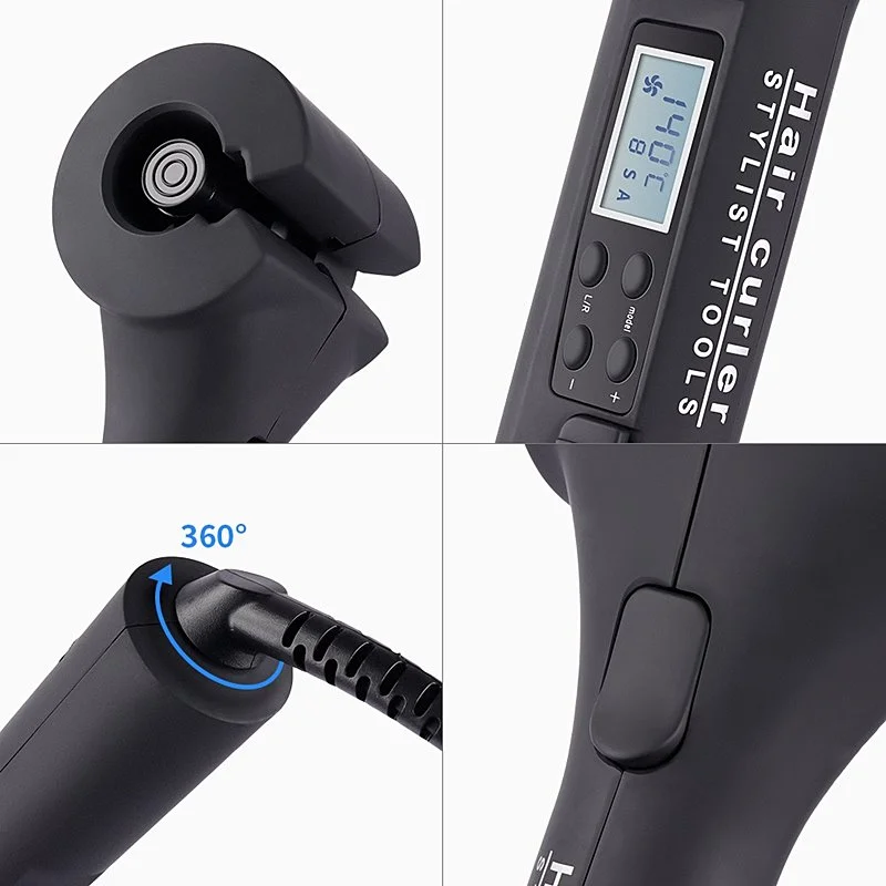 Hot sell Automatic curling iron Liquid crystal display curling iron Automatic curling iron for  hair straightener curler