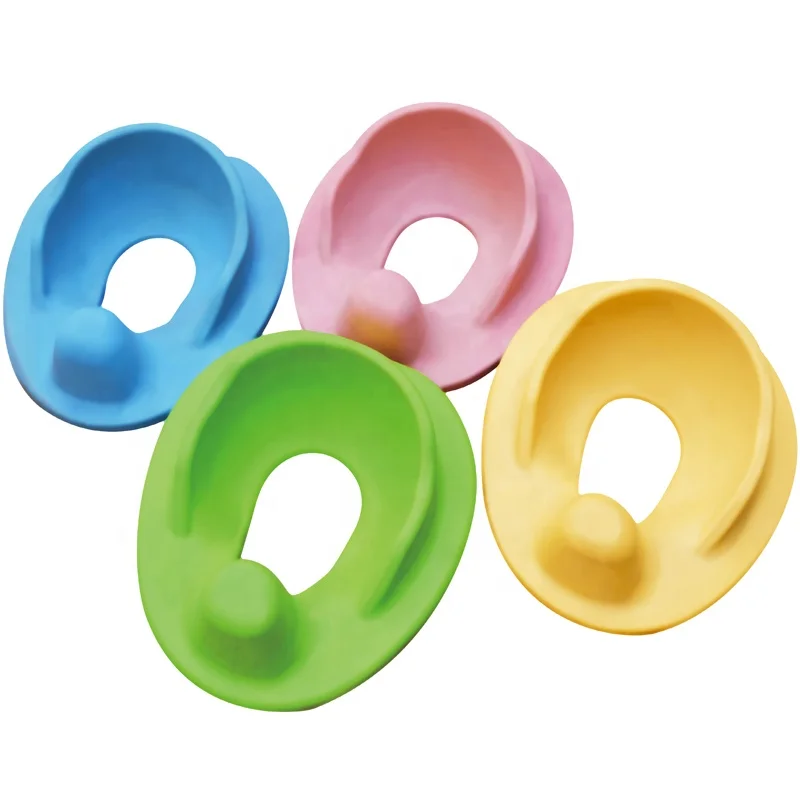 kids potty training rubber soft material plastic toilet seat for kids chair style