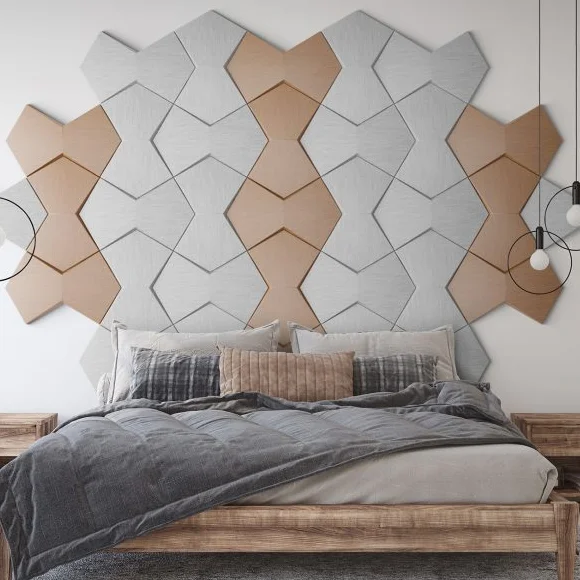 3D leather tile Decor design 3D luxury home decor