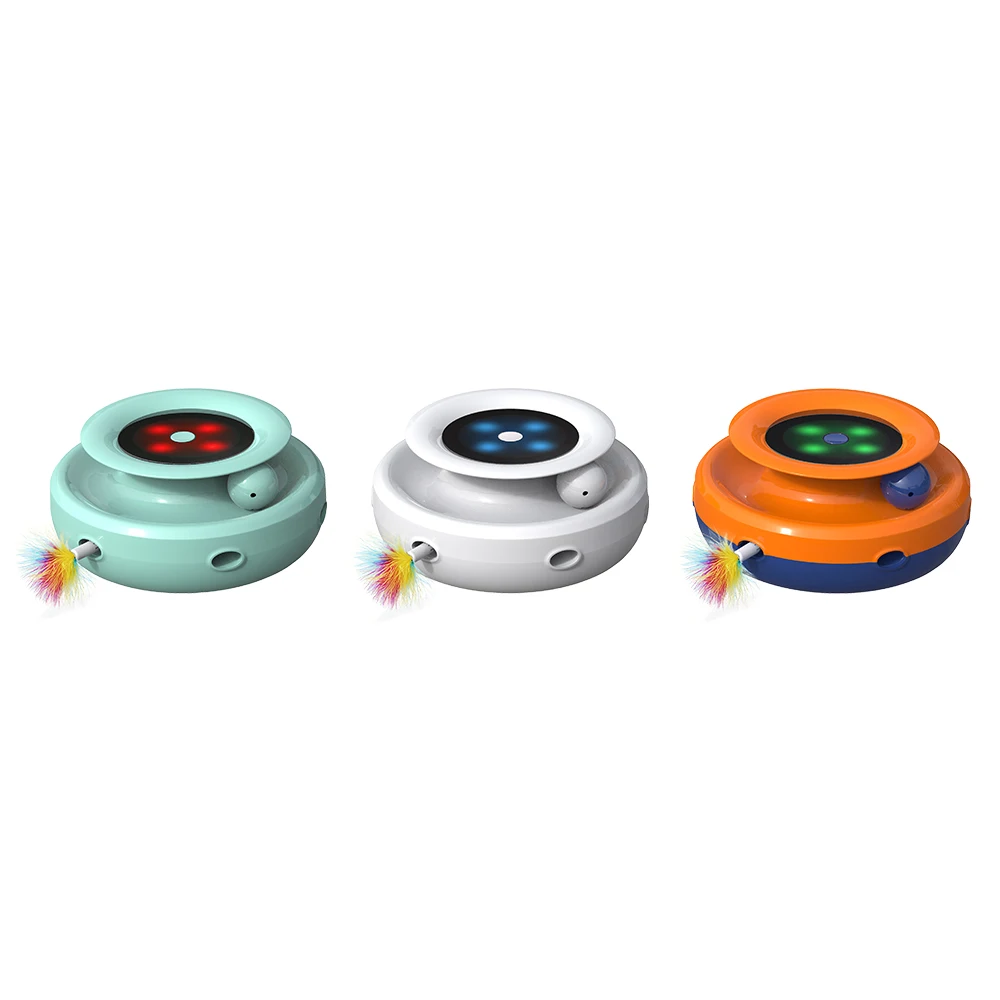  Cheap Oem Producer Cat Smart Toy Ball Thrower Training Pet Interactive Launcher Toys