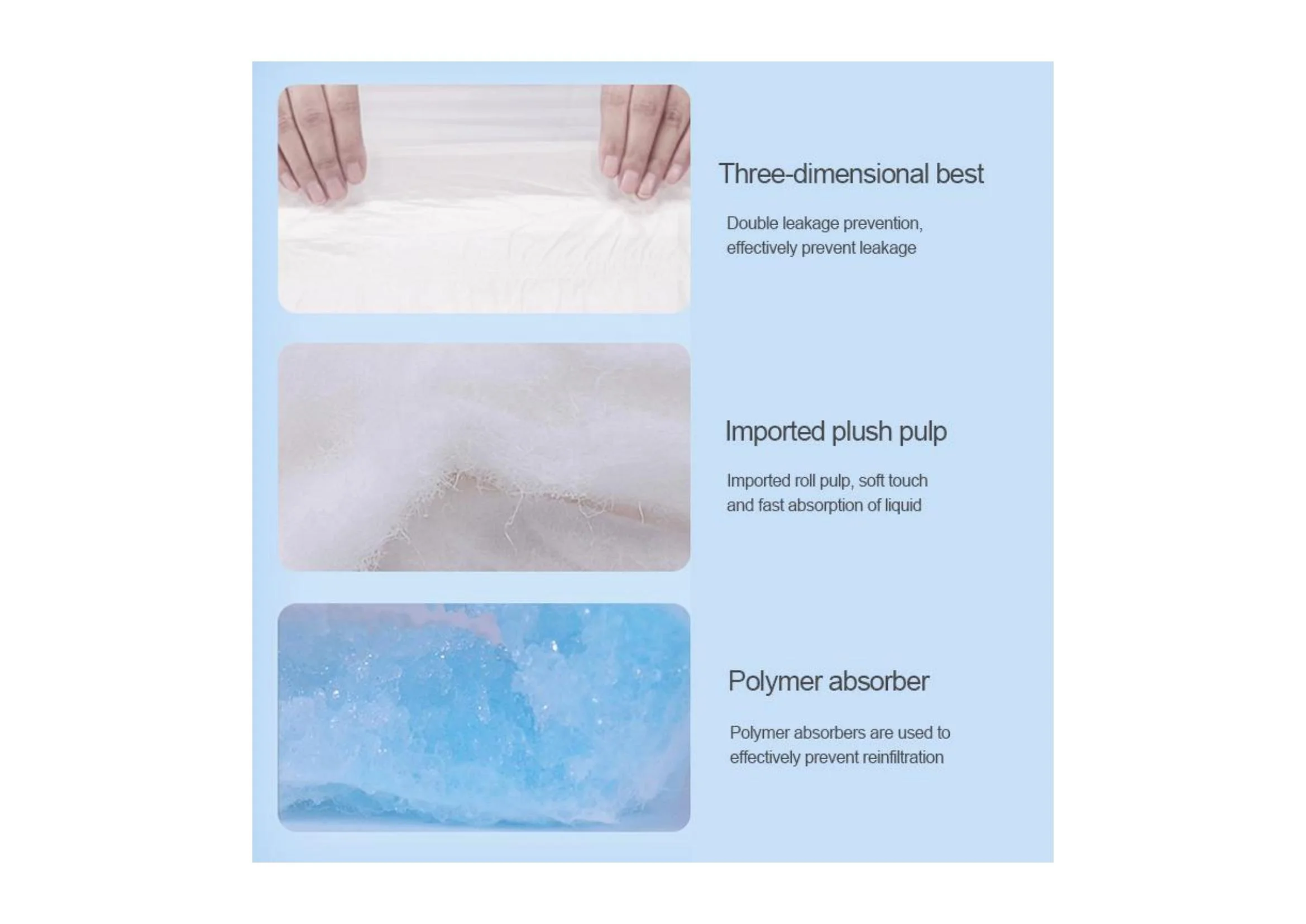 FREE SAMPLE OEM Ultra Thick Cheap Adult Diaper Pants Disposable Adult Diaper For Adult hospital women wetting diaper