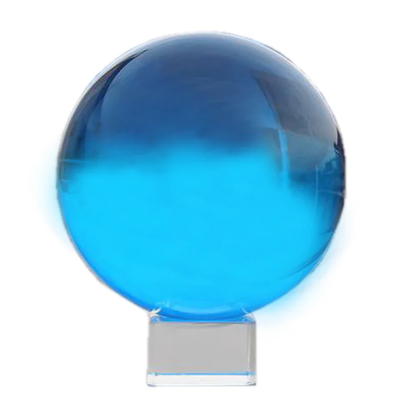 Factory wholesale natural turquoise quartz glass sphere crystal ball