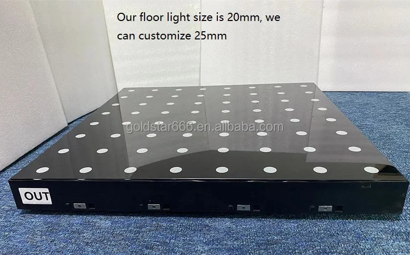 TOP Hot selling Wireless 3D Mirror Magnet LED Dancing Floor led video dance floor dancing dj lighting hot sales dj light speaker
