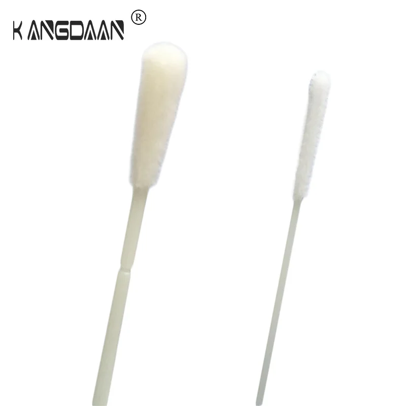 Sampling collection and transportation of nasal and oral flocking swabs