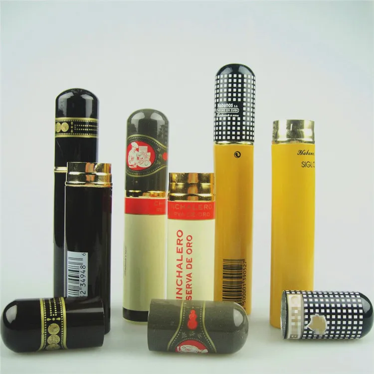 wholesale travel child resistant cigar tube with humidor