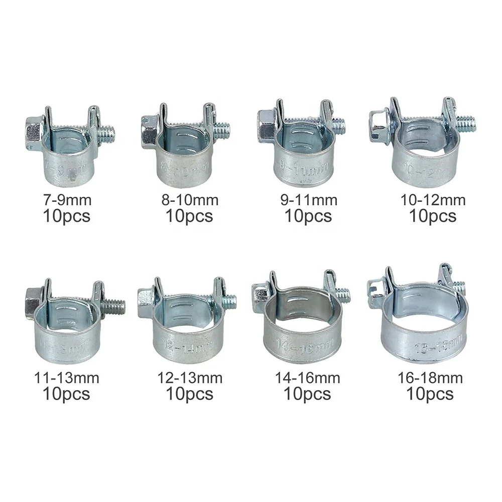 Mini Hose Clamp Galvanized Hose Clip