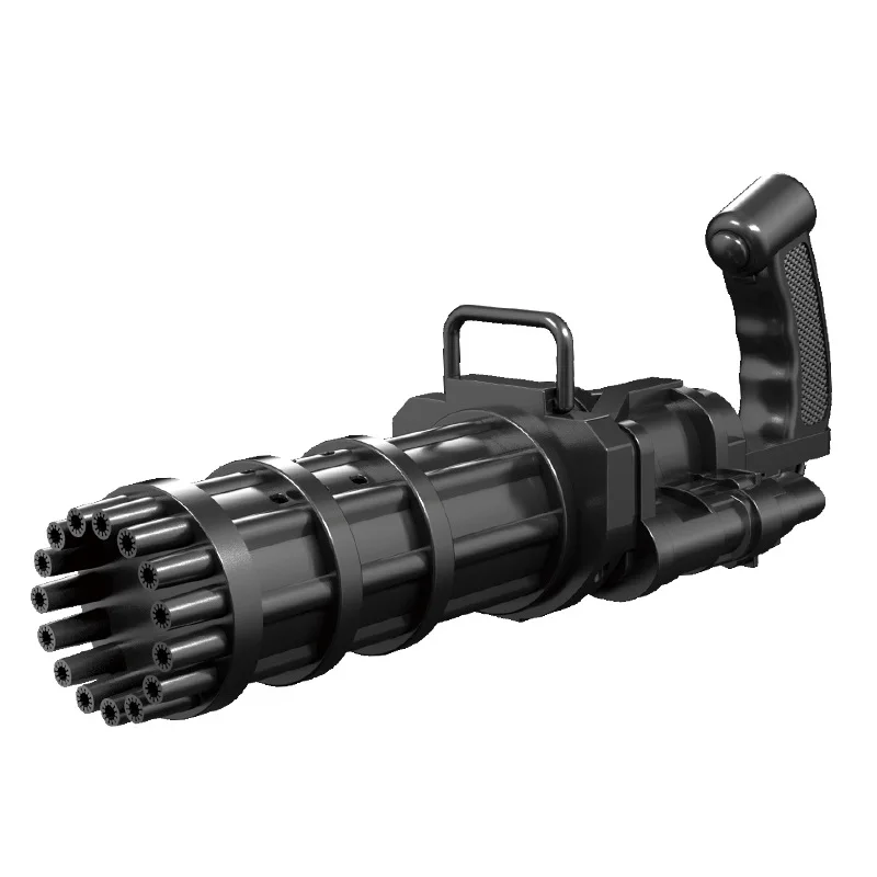 
Upgrade Big Size Amazon hot-selling automatic 15-hole bubble machine newly upgraded large 15-hole Gatling bubble gun 
