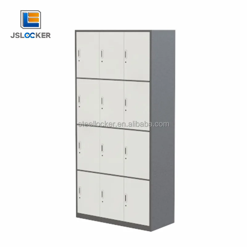 Hot selling Office personal employee storage cabinet steel locker wardrobe clothes organizer